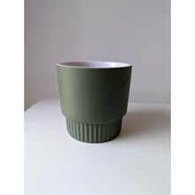 Load image into Gallery viewer, Lucy Dark Olive Planter Pot

