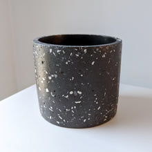 Load image into Gallery viewer, Terrazzo Planter - Charcoal
